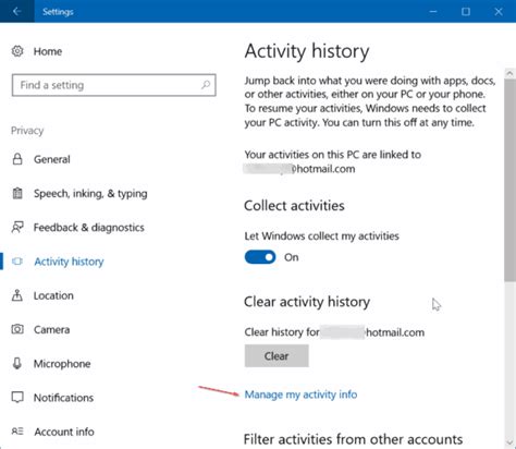 How to see viewing history and device activity .